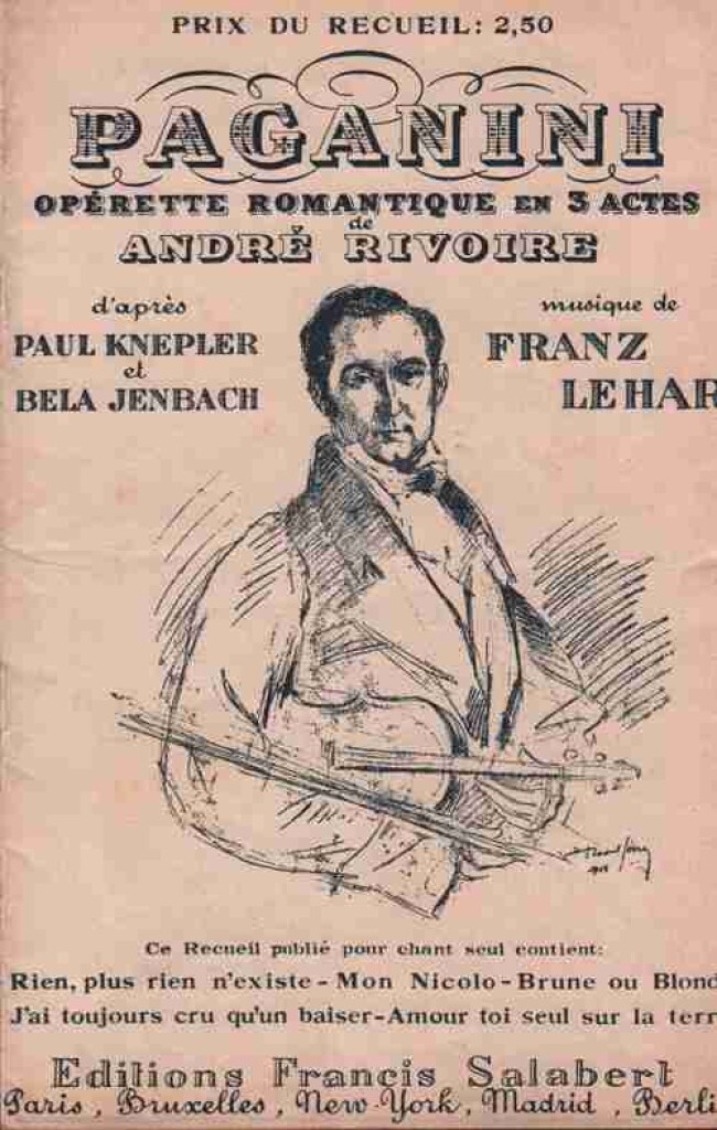 Mon Nicolo Varioustes Chant Seul